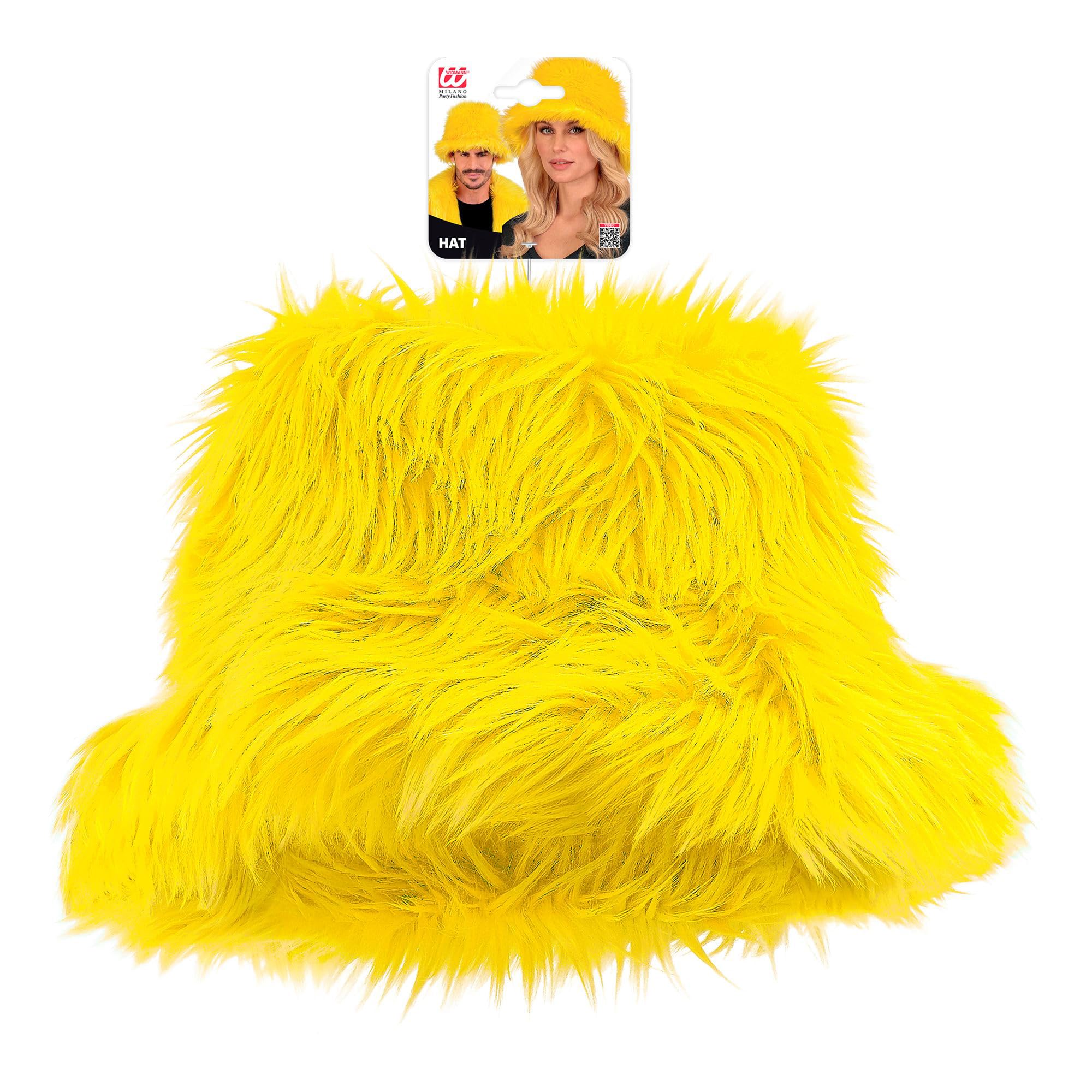 W WIDMANN MILANO Party Fashion - Plush Fishing Hat, Fluffy Fishing Hat, Accessory for Festivals Carnival, Theme Parties - Image 2
