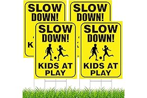 Slow Kids At Play Sign, Protect Your Precious Little Ones