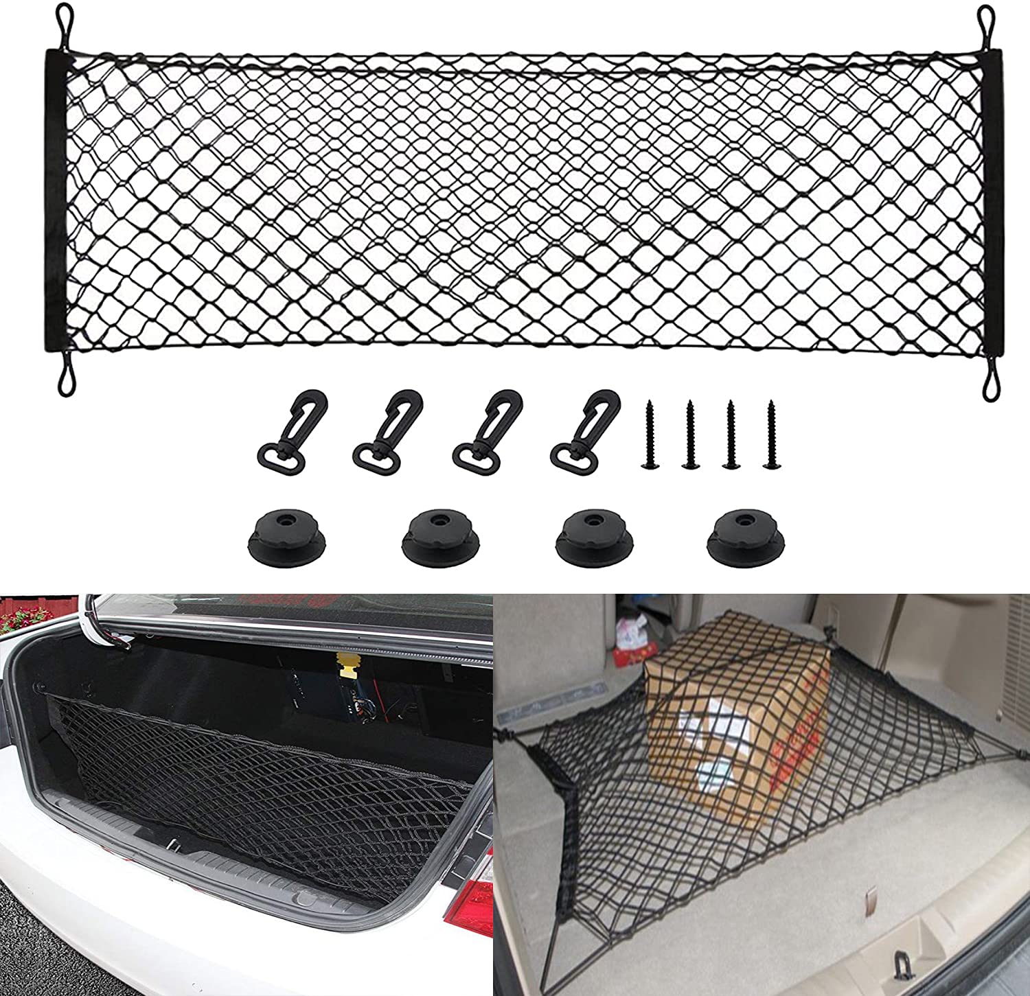 Buy GZBSIM Heavy Duty cargo net for pickup truck bed accessories suv
