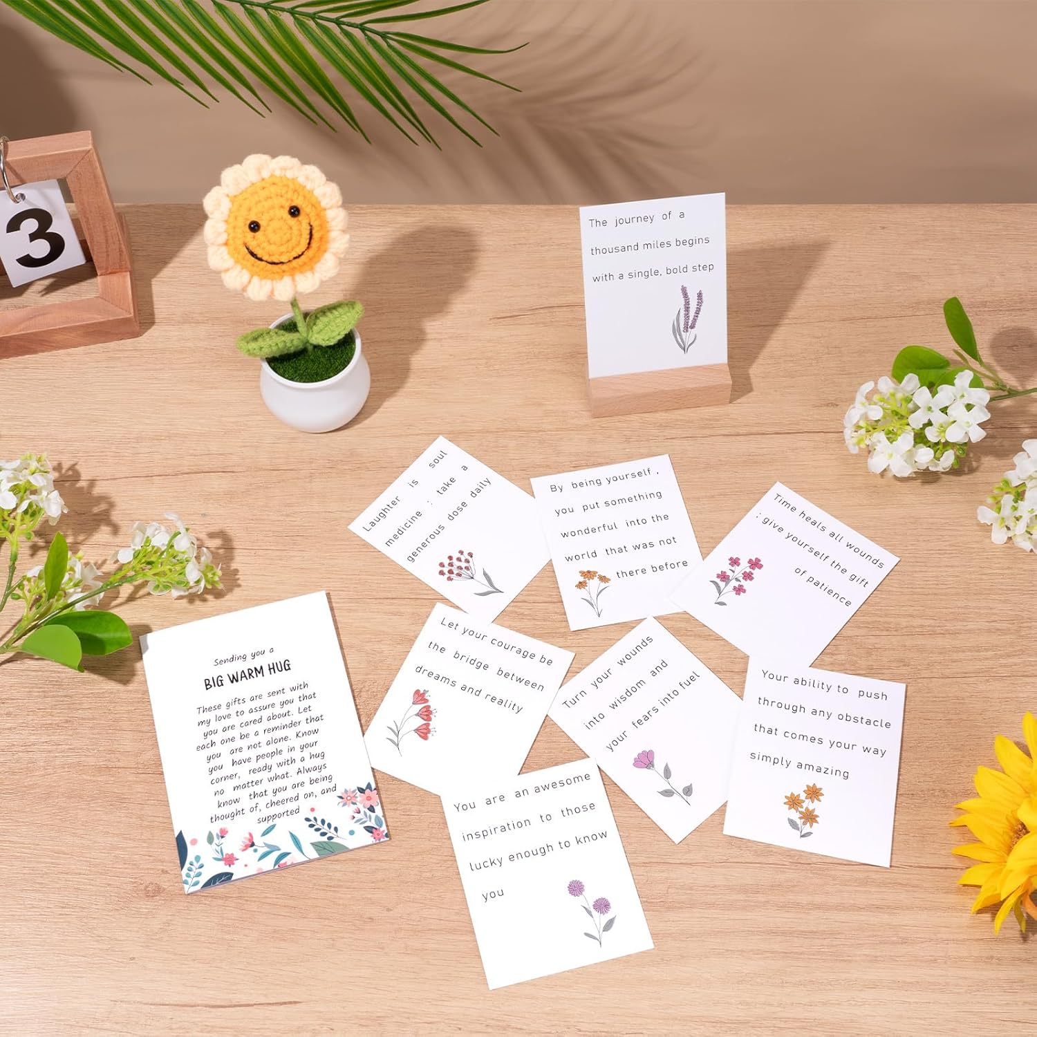 Get Well Gifts for Women, After Surgery Recovery Gifts, Sunflower Gifts for Women Gifts Baskets Feel Better Soon, Birthday Gift Thinking of You Care Package for Mom Her Friend Sister Wife - Image 6