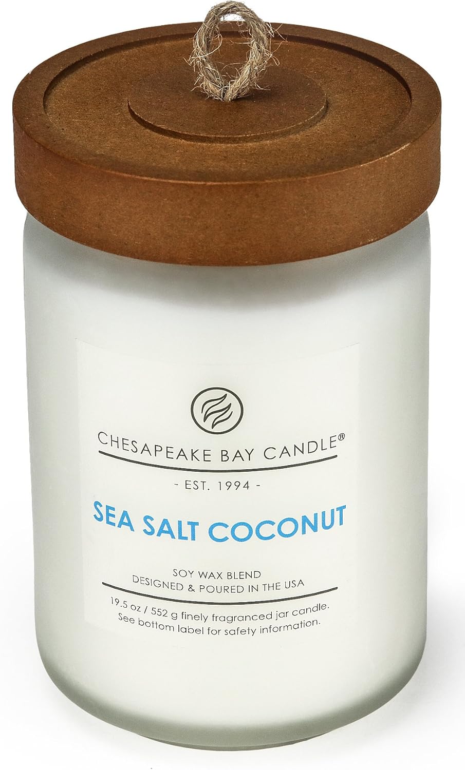 Chesapeake Bay Candle Scented Candle, Sea Salt Coconut