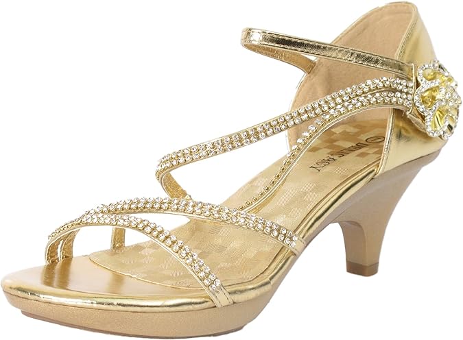 Delicacy Womens Angel48 Party Dress Sandals Pumps Amazon