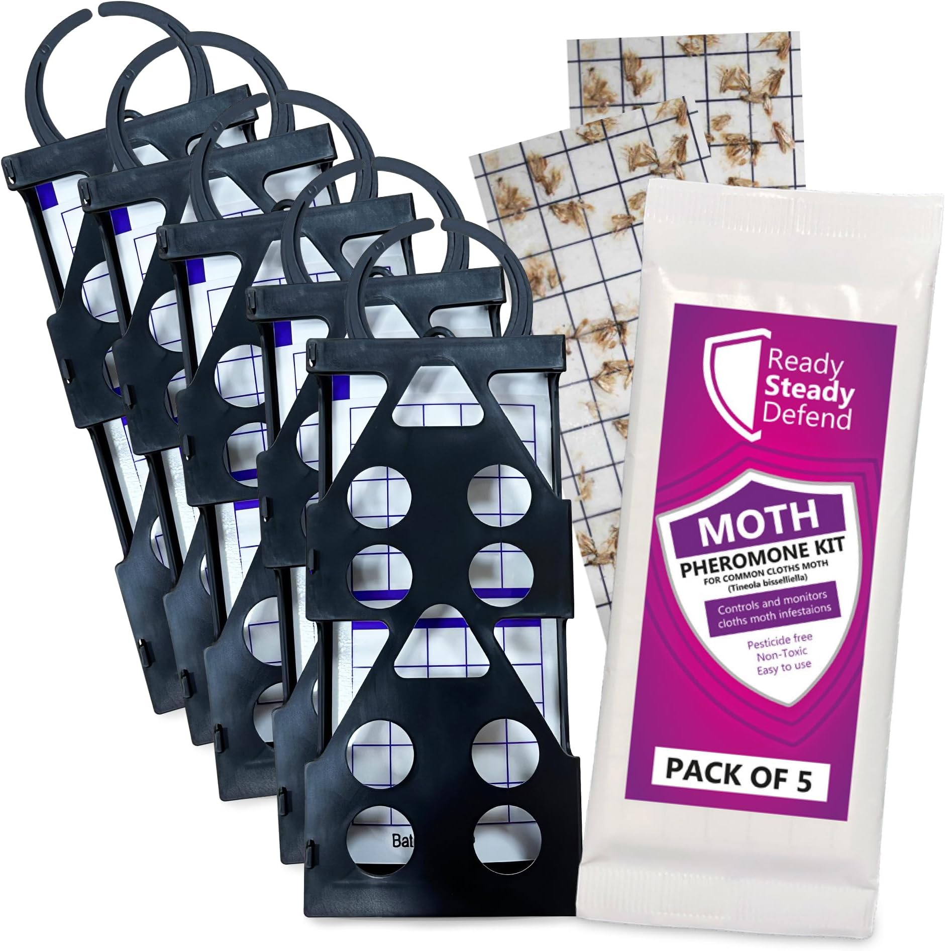 Acana Monitoring Moth Trap Ideal for Protecting Clothes, Carpets