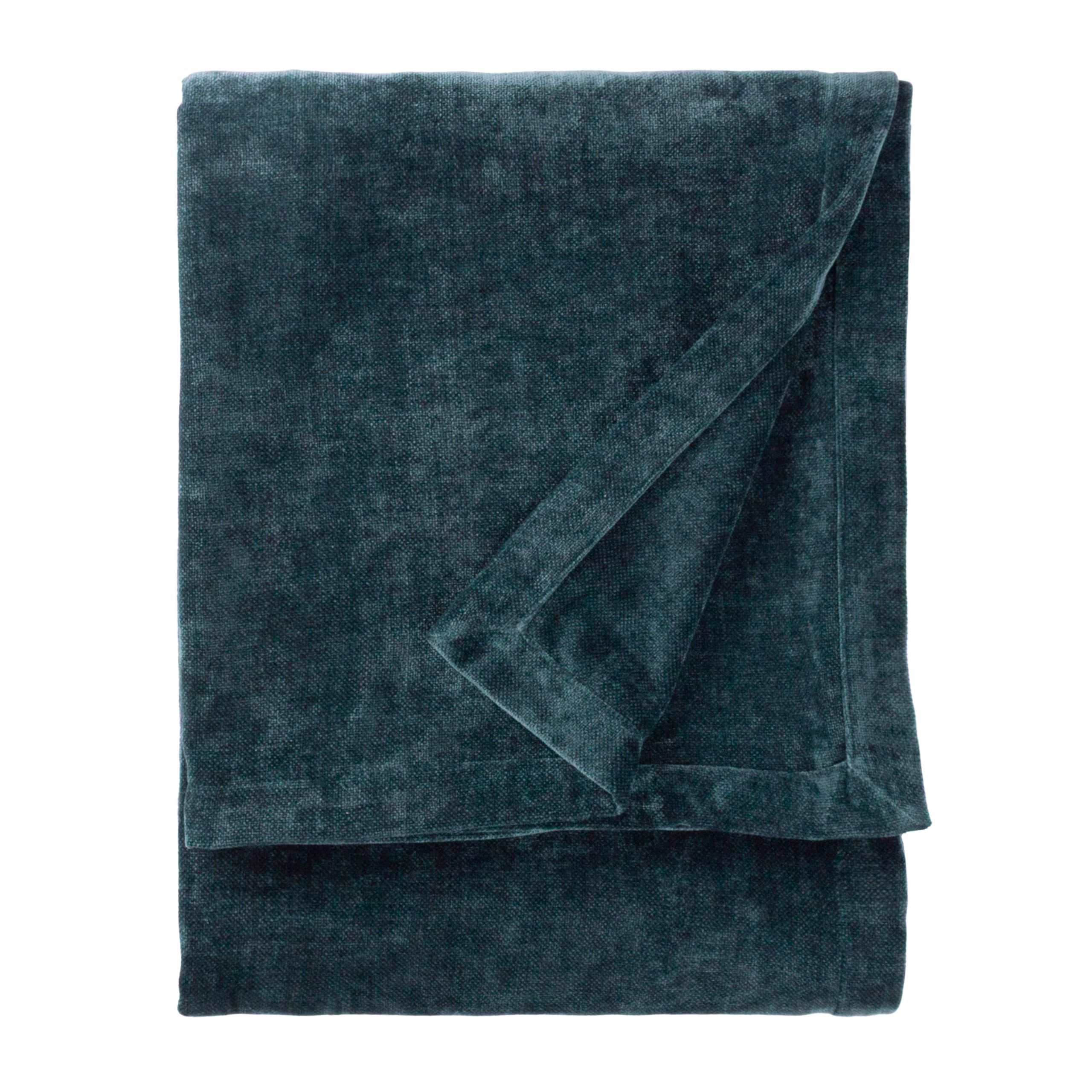 Yard Navy Furn Heavy Chenille Throw – Luxury Soft Velvet Decorative Blanket For Bed Or Sofa ( - 150X200cm)