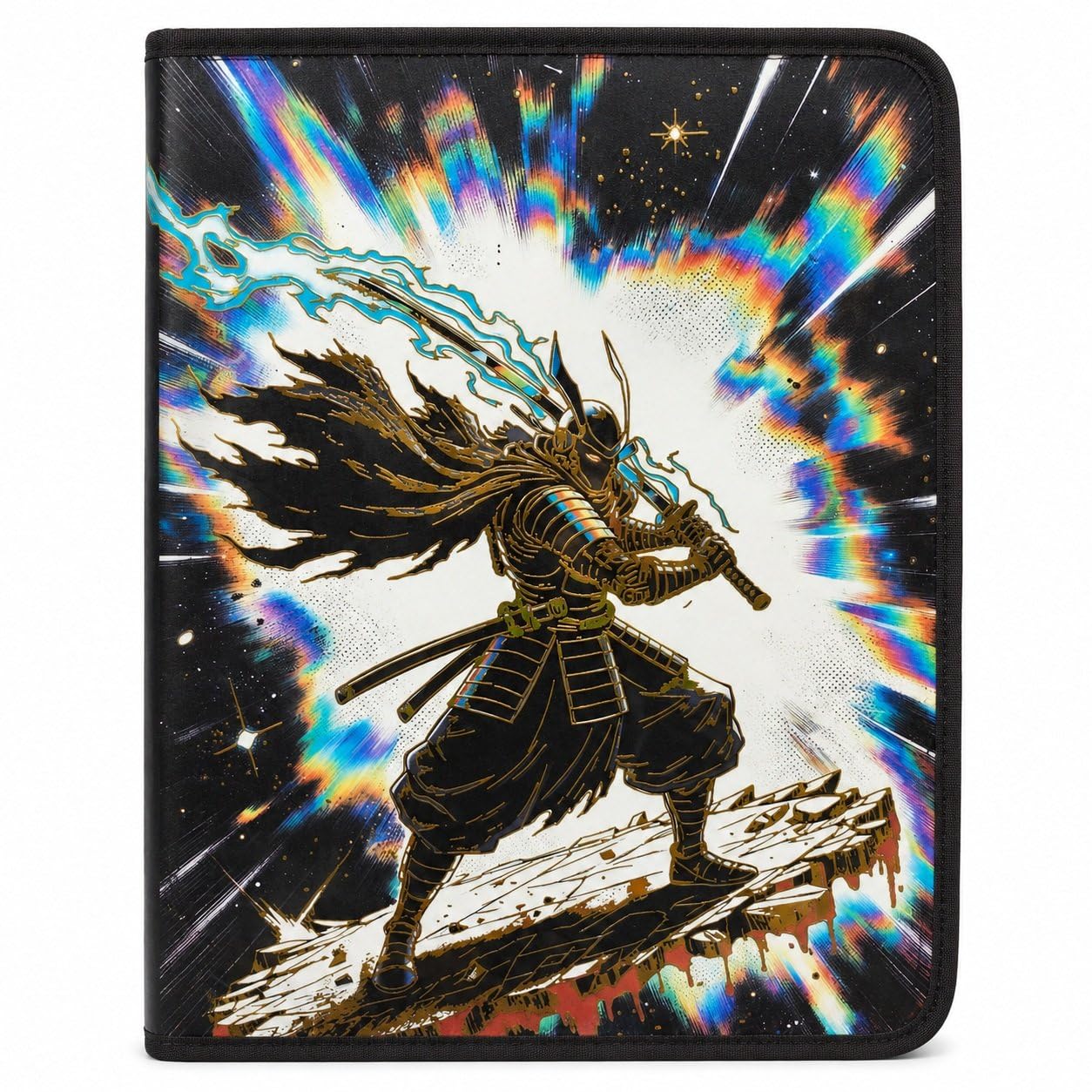Nebula Ronin - Raccoglitore per carte collezionabili con 9 tasche, con cerniera, 20 pagine fronte/retro, contiene 360 carte
