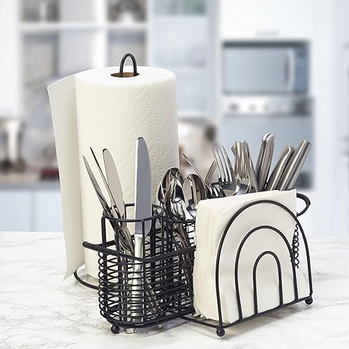 Miniatura 2 de Mikasa Gourmet Basics Gourmet Basics - Organizador de cubiertos expandible para cajones de cocina, bandeja de cubiertos ajustable, divisor de