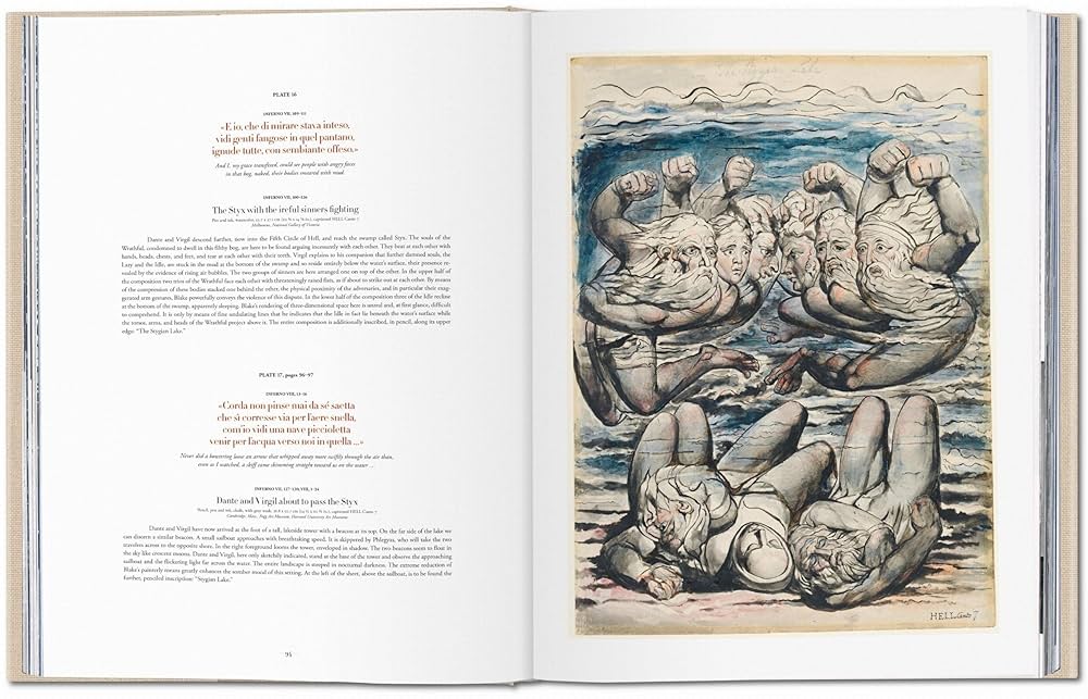 William Blake. The drawings for Dante's Divine Comedy
