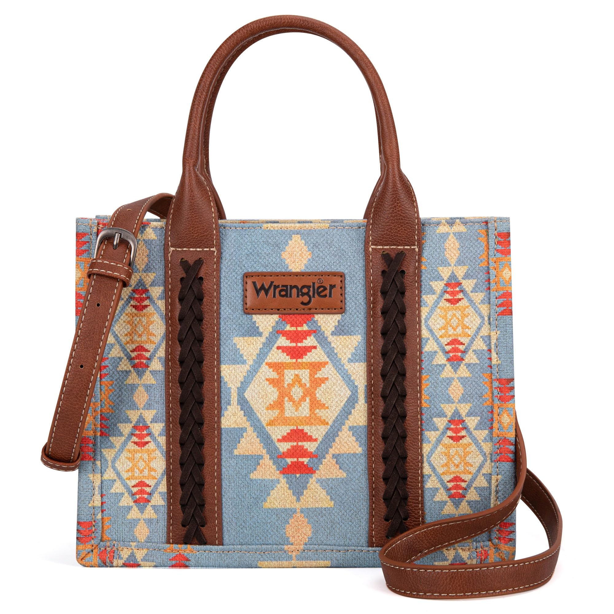 Montana WestWrangler Tote Bag for Women Western Shoulder Purses Boho Aztec Satchel Handbags