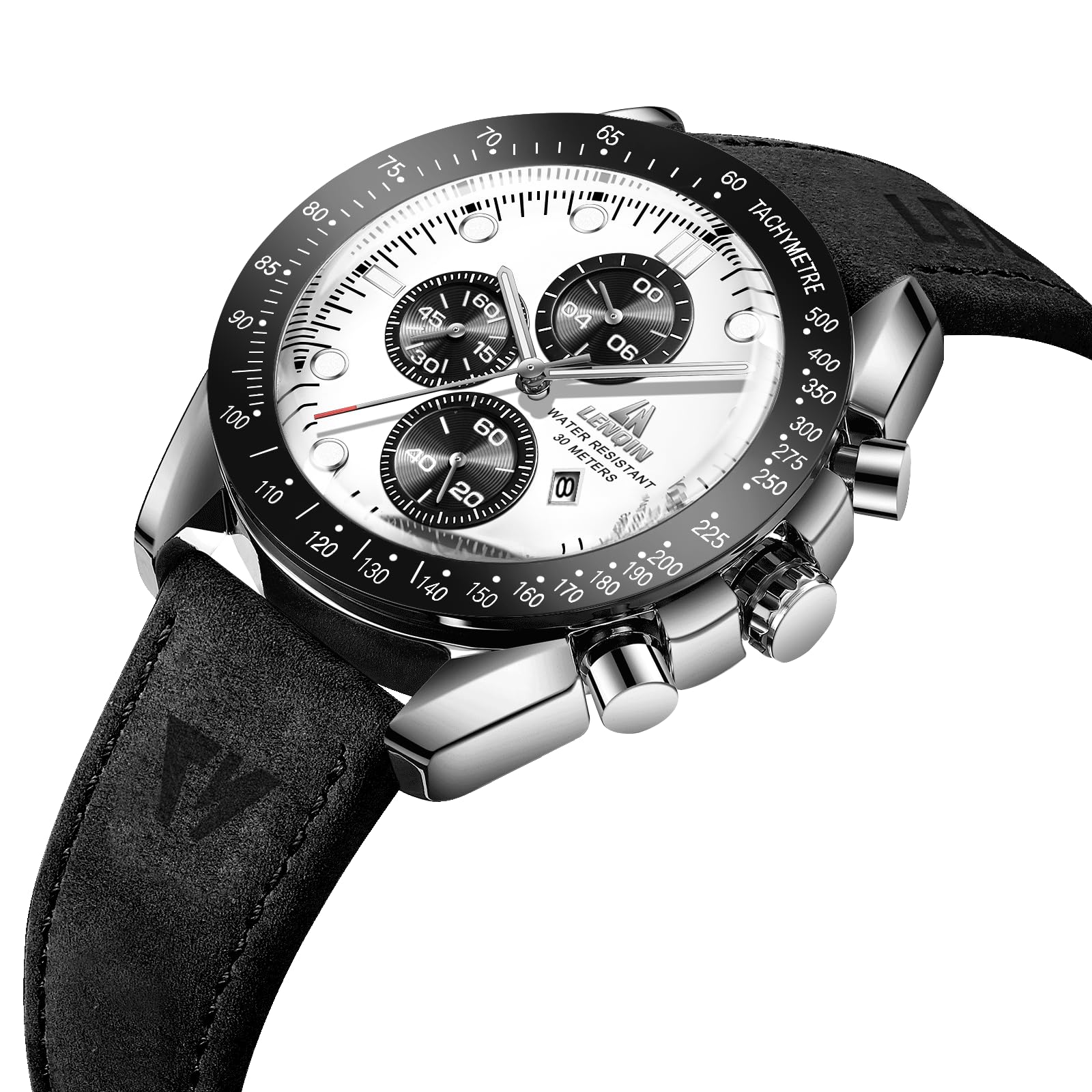 LN LENQIN Uhren Herren Analog Quarz Uhr 30M Wasserdicht Armbanduhr Herren mit Datum Mode Casual Uhren für Männer Kein Chronograph