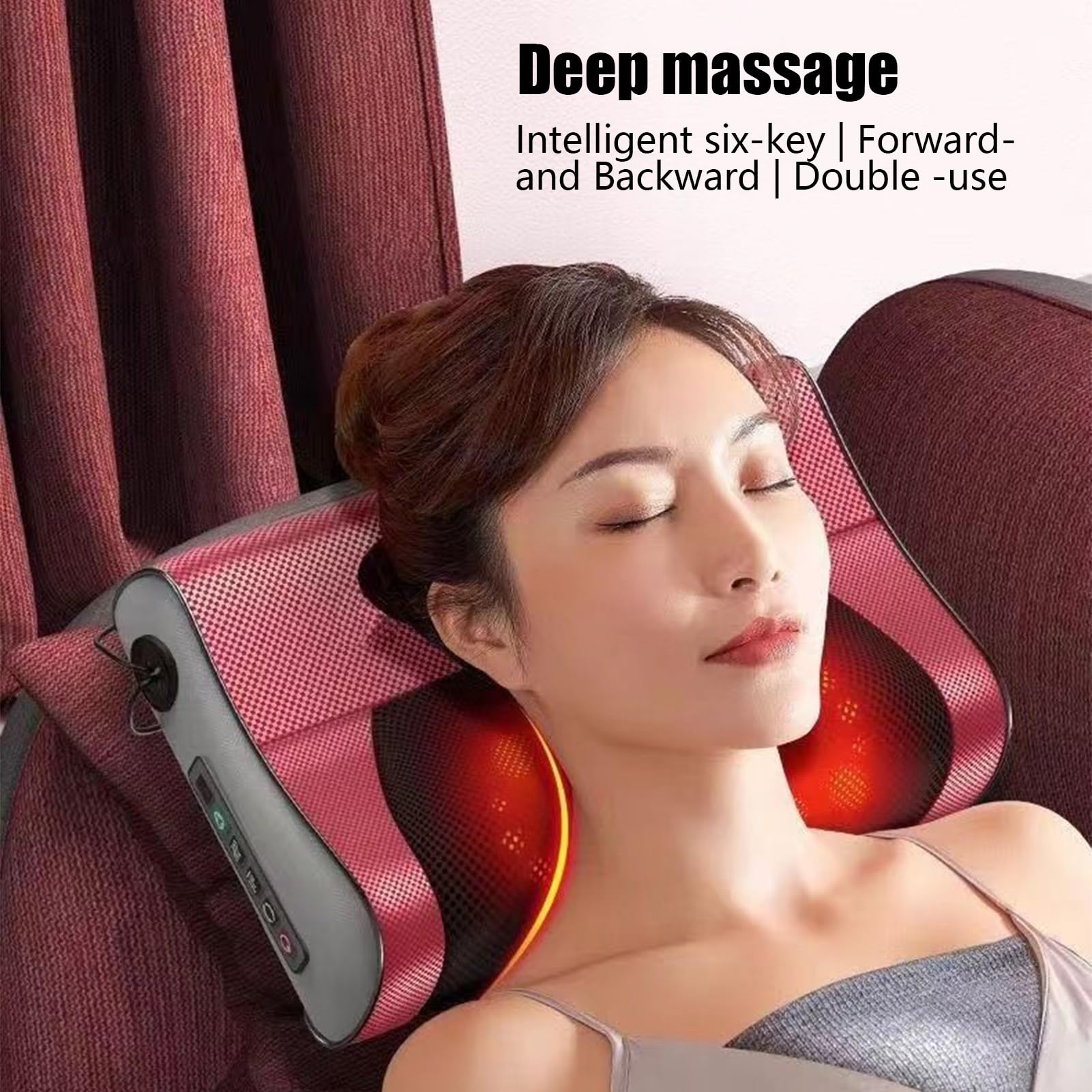 Massagekissen Entspannungs Nackenkissen Mit Wärme