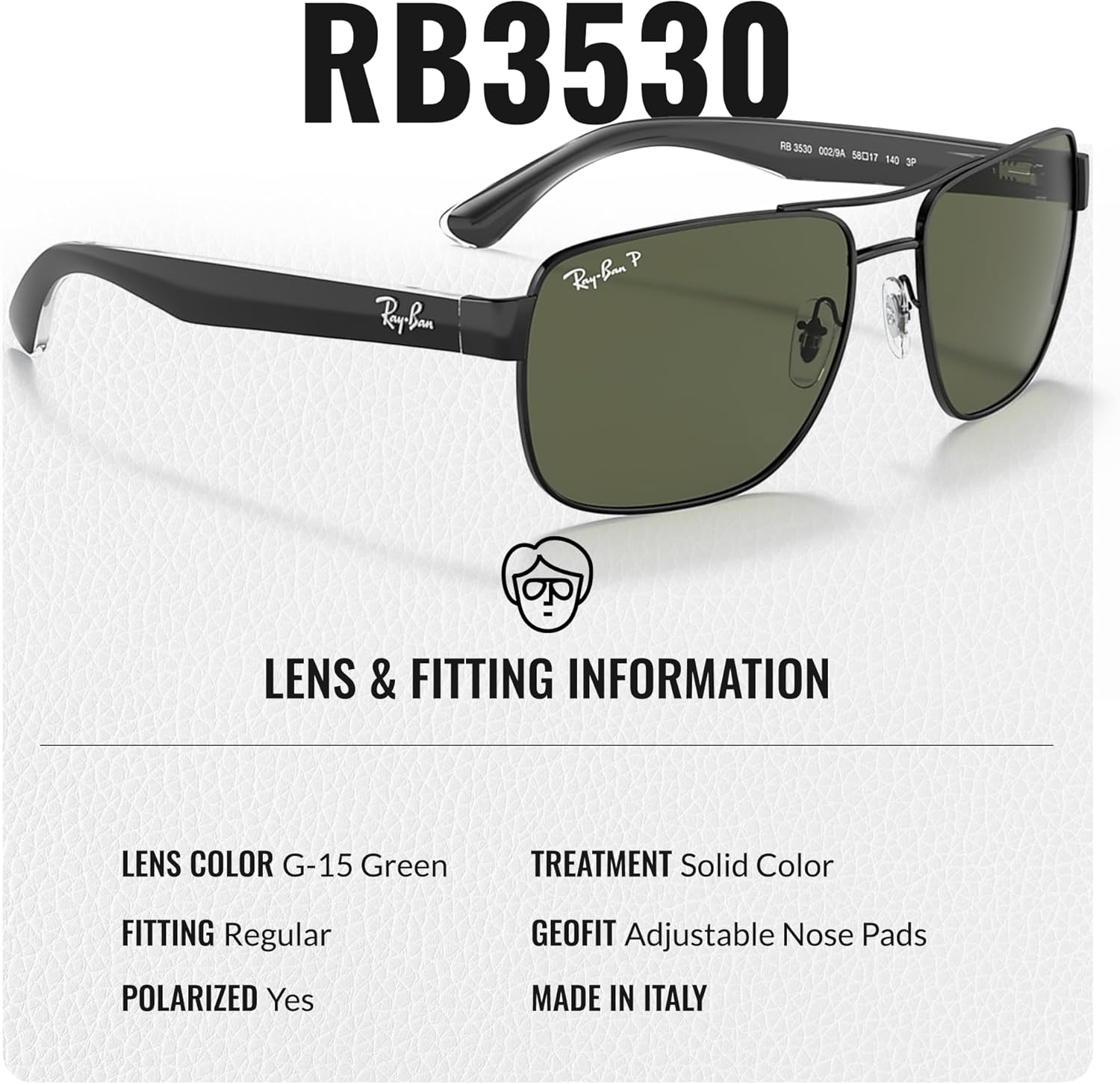 Ray-Ban RB3530 Square Shaped Sunglasses for Men Jamaica Ubuy
