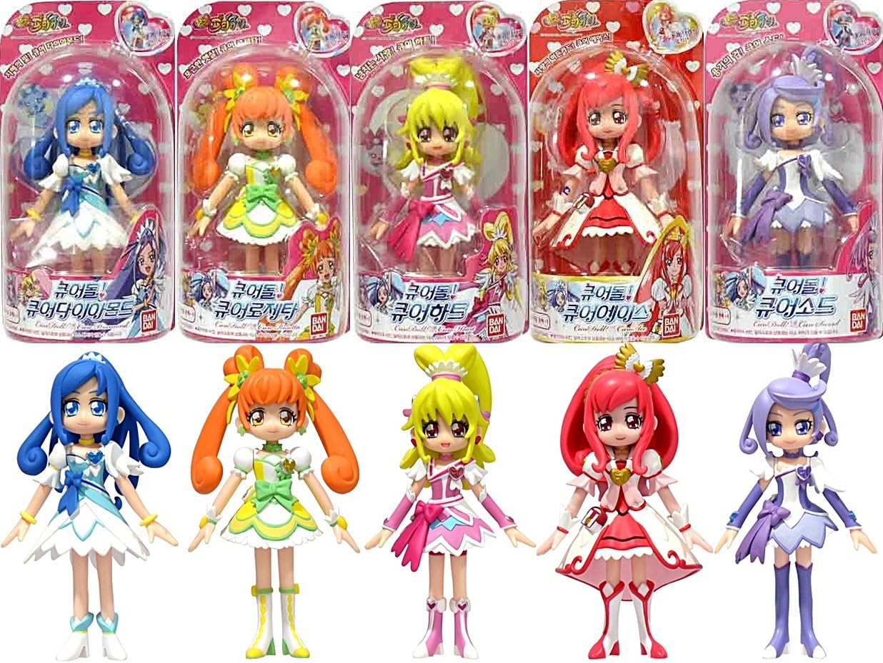 Amazon Com Bandai Glitter Force Precure Doki Doki Precure Pretty Cure 5 Figure Doll Set Korea New Toys Games 1280 x 720 jpeg 165 kb. bandai glitter force precure doki doki precure pretty cure 5 figure doll set korea new