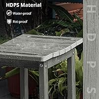 Vista 6 de LUE BONA HDPS Bancos de ducha para ducha interior, taburete de ducha gris para afeitarse las piernas con estante, asiento de ducha impermeable