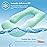 Cute Castle Cooling Cover Pregnancy Pillows, Soft U-Shape Maternity Pillow with Removable Cover - Full Body Pillows for Adults Sleeping - Pregnancy Must Haves - Jumbo 57 Inch - Turquoise