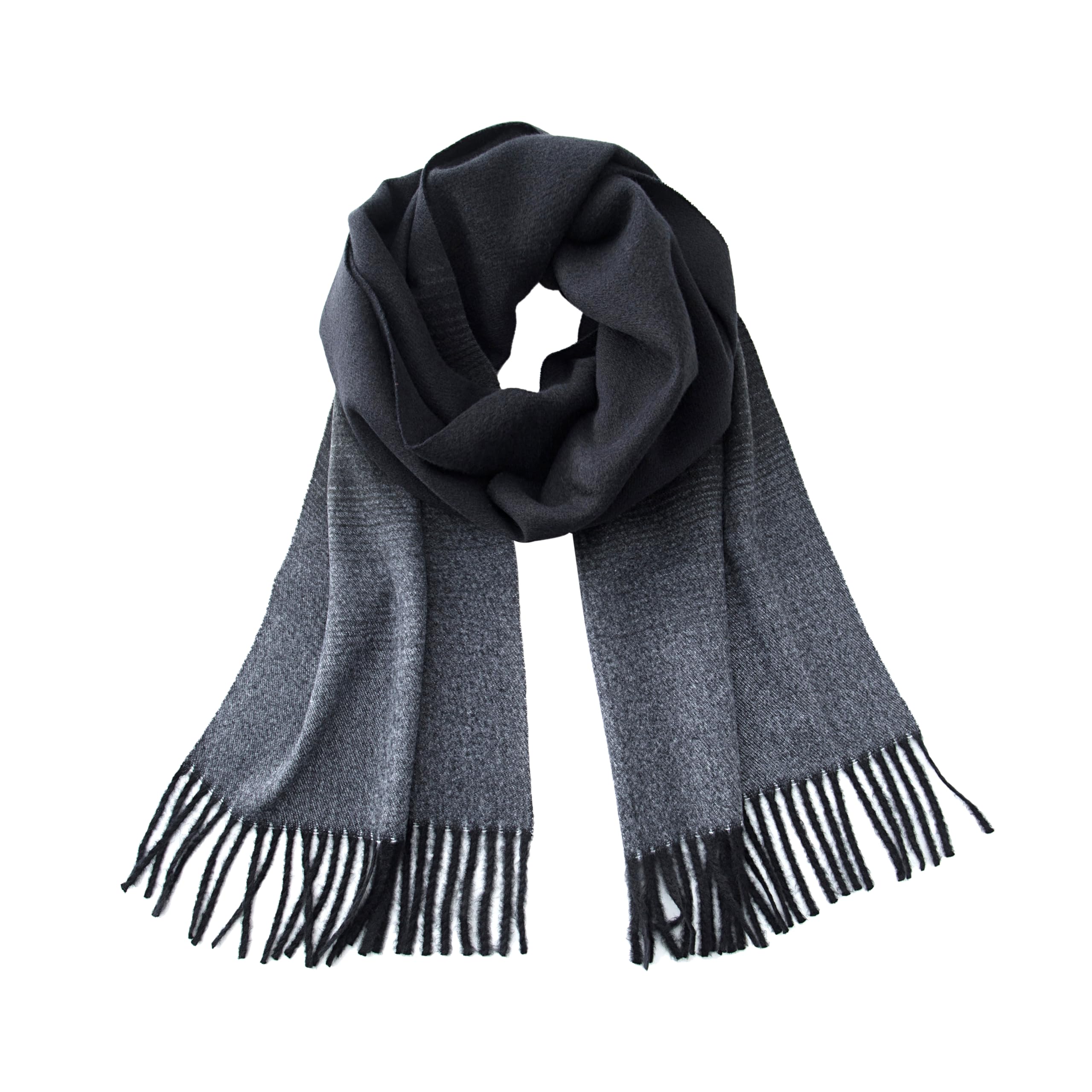 CALVIN & OLIVIA Bufanda ultrasuave con tacto de cachemira, regalo de vacaciones de invierno para hombres y mujeres