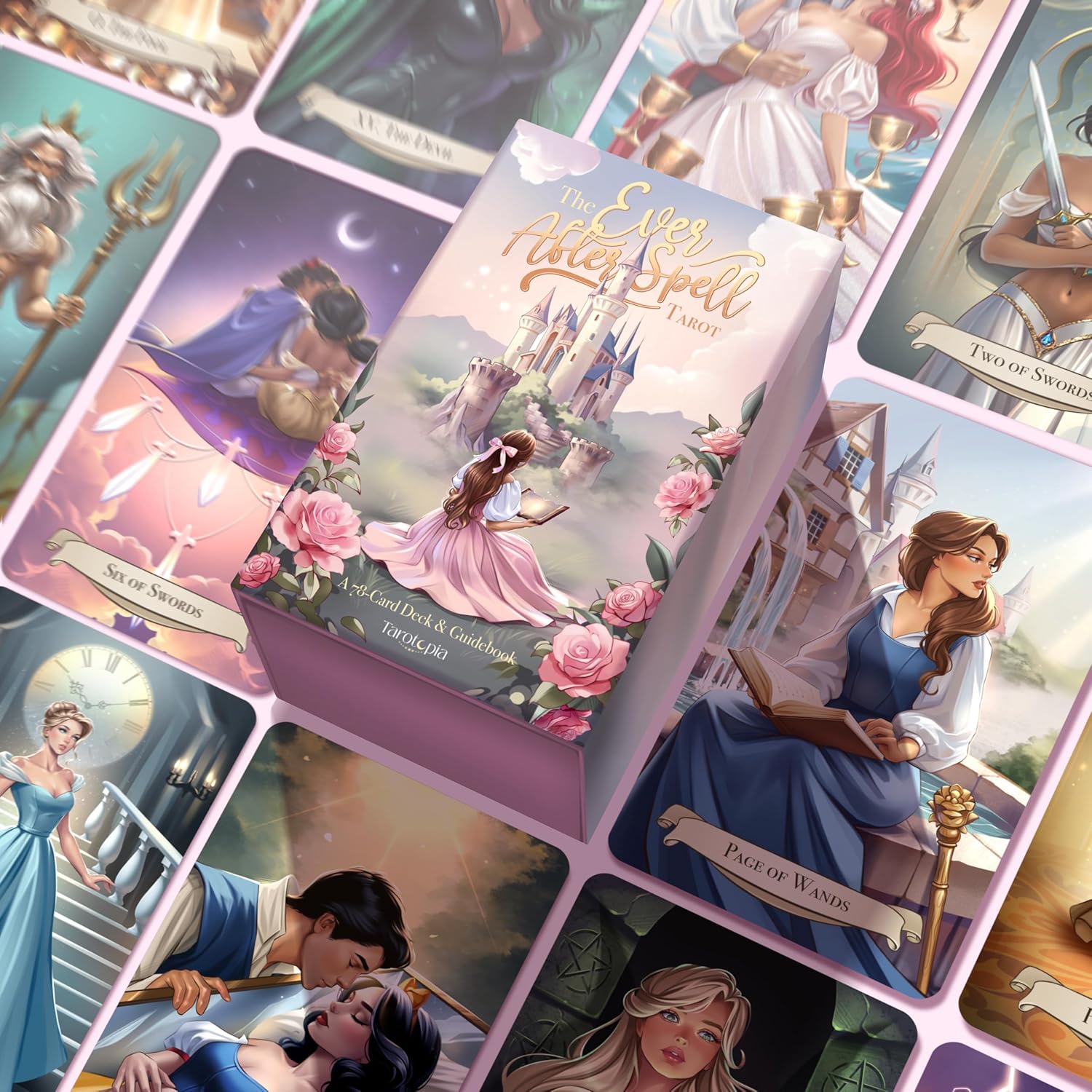 The Ever After Spell Tarot - A 78-Card Tarot Deck with Guidebook for Beginners