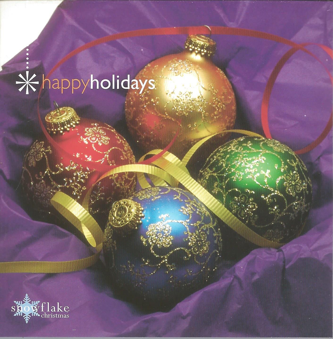 Happy Holidays / Various [Audio CD] Various Artists; Mel Tormé; Traditional; John Francis Wade; Franz Gruber; Haven Gillespie; J. Fred Coots; Al Stillman; Felix Bernard; Jay Livingston; Ray Evans; Dick Smith; Irving Berlin; Robert Wells and Seger Ellis