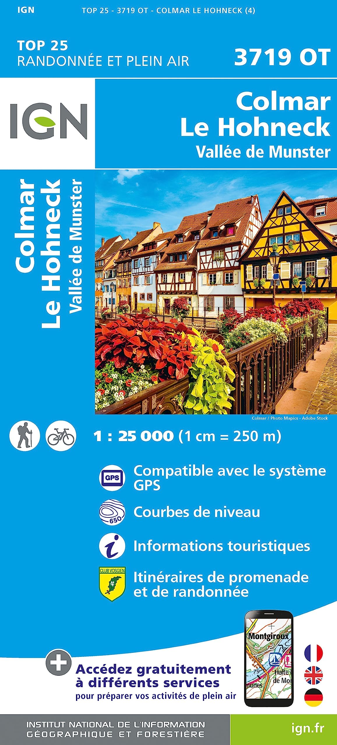 Colmar / Le Hohneck / Vallée de Munster: 3719OT (TOP 25)
