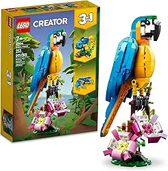 LEGO® Creator Papagaio Exótico 31136; Conjunto de Construção (253 Peças)