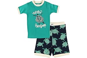 Turtle Bathrobe and Pajama Set