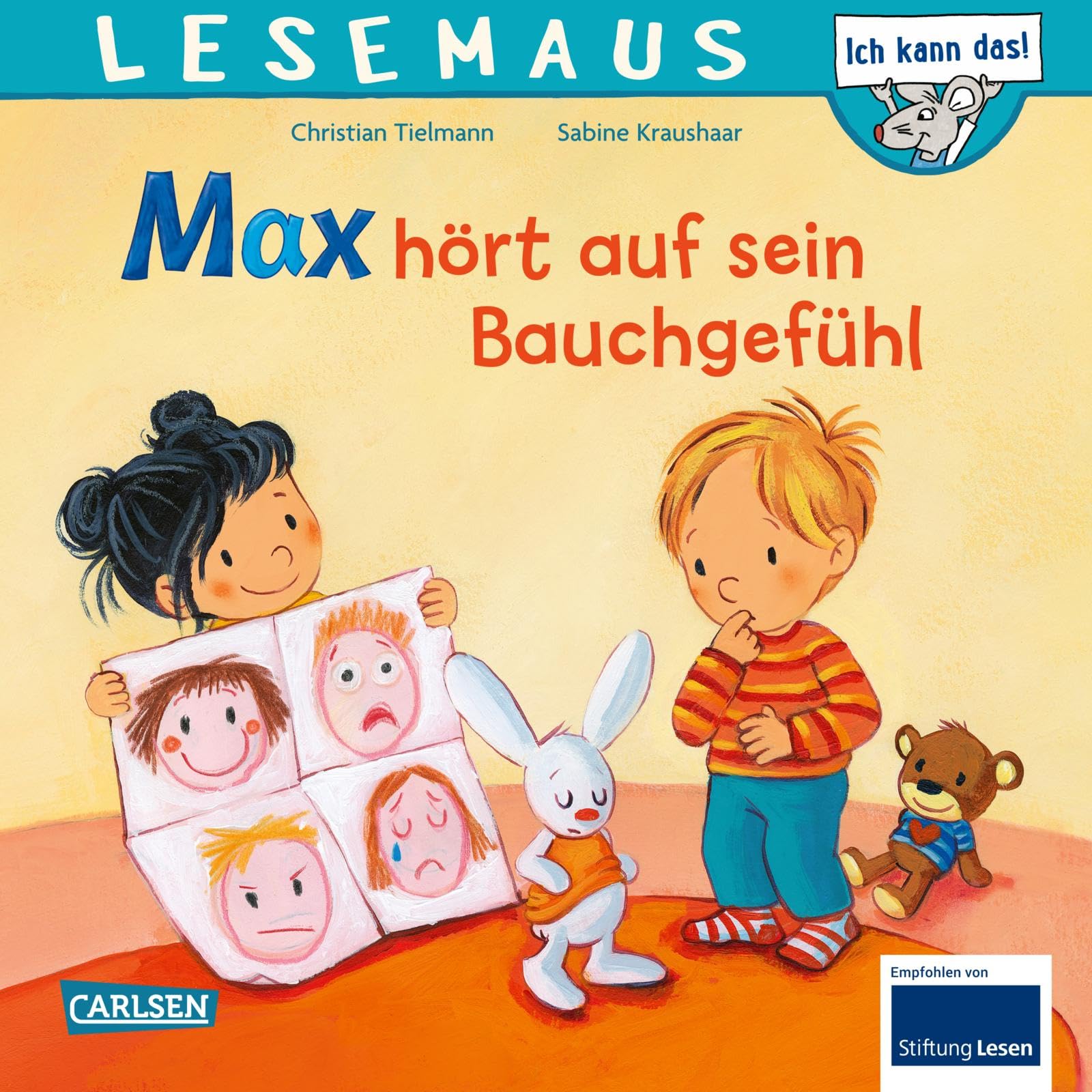 LESEMAUS 34: Max hört auf sein Bauchgefühl
