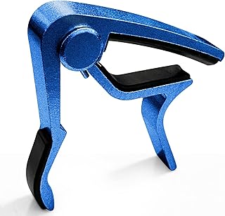 starfa lab Guitar Capo, Capotastos Quick Release for 6-string Folk Classic Guitar, Acoustic, Electric Guitars, ect (Blue)