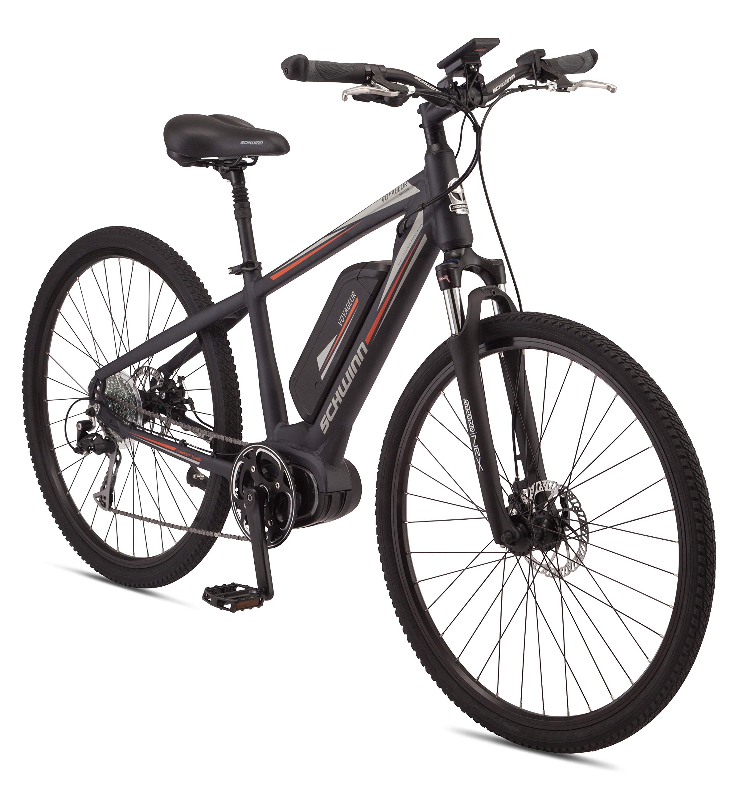 Schwinn Voyageur Electric Bike Mid Drive Large Step Through Frame