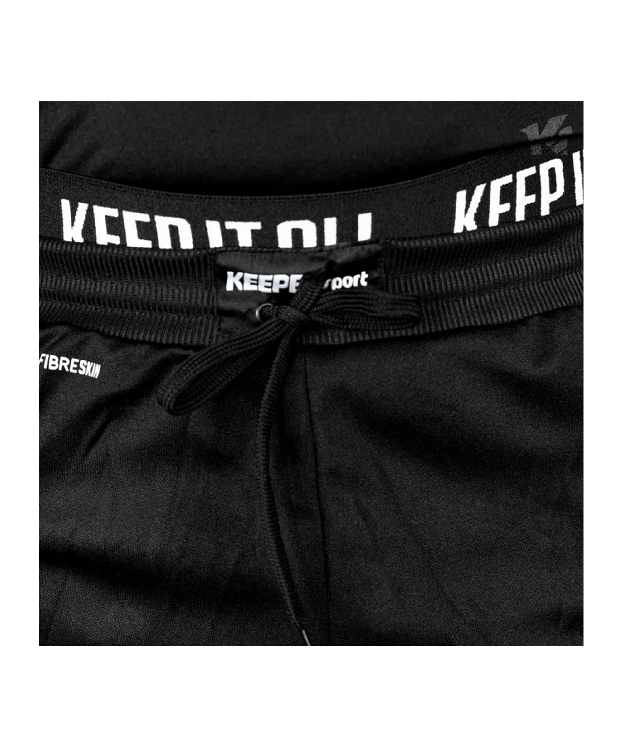 KEEPERsport - gepolsterte Profi Torwarthose - für Erwachsene und Kinder - Torwartkleidung für Training und Spiel - Größe 128-XXL - Farbe schwarz