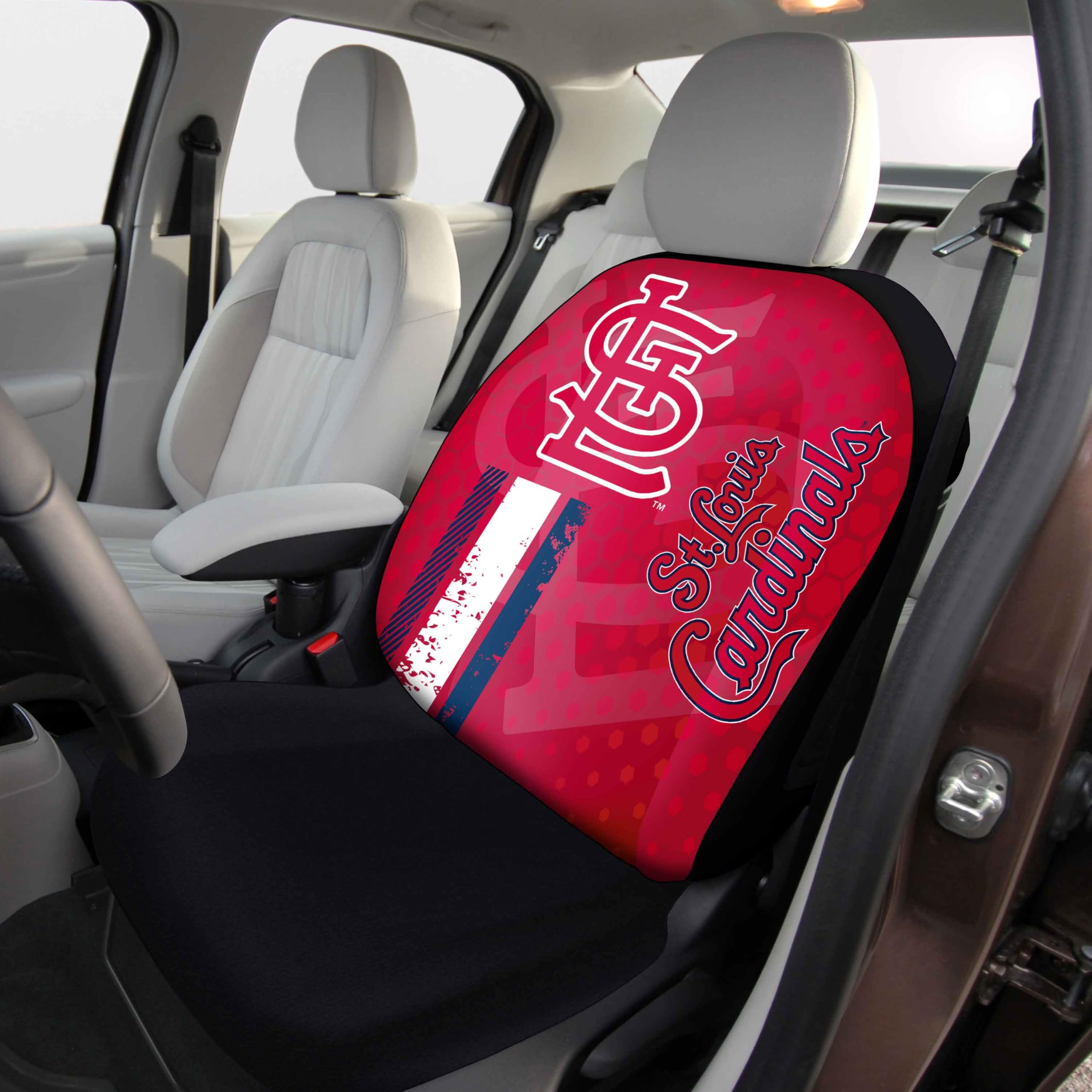 FANMATS 40454 MLB - St. Louis Cardinals Rally Seat Cover with STL Cap Logo & Wordmark