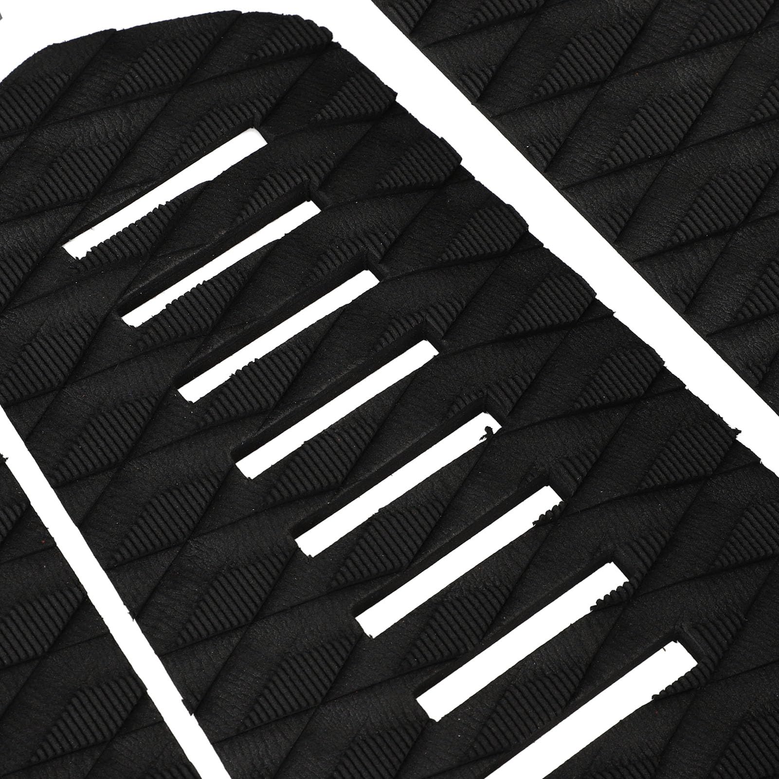 Luocute Pad di Trazione del Mazzo di Surf, Accessorio per Surf Versatile Anti Slip Trimmable Eva Accessori di Surf Versatili per Paddle di Paddle di Longboard di Yacht (Black)
