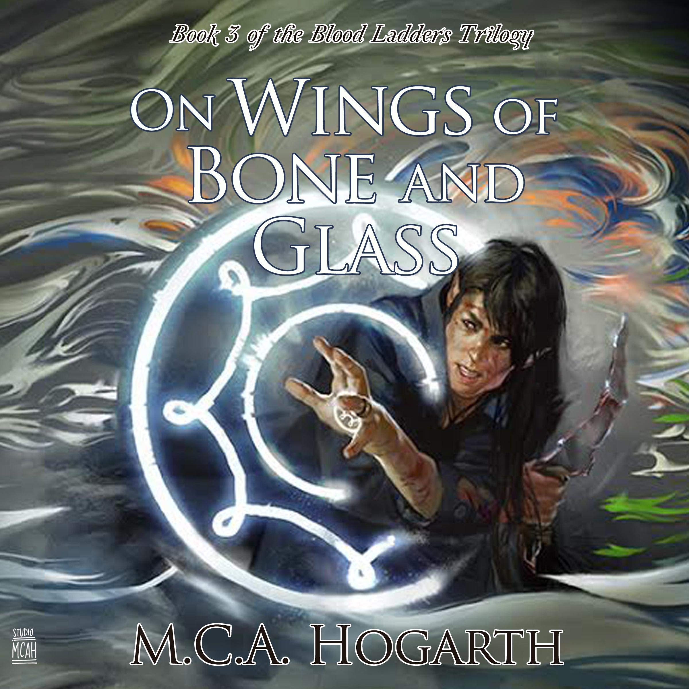 Cover art for On Wings of Bone and Glass