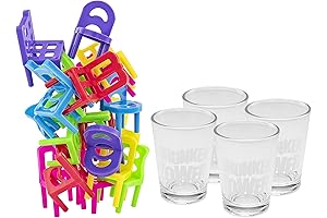 Fairly Odd Novelties Drunken Balance Stacking Drinking Game