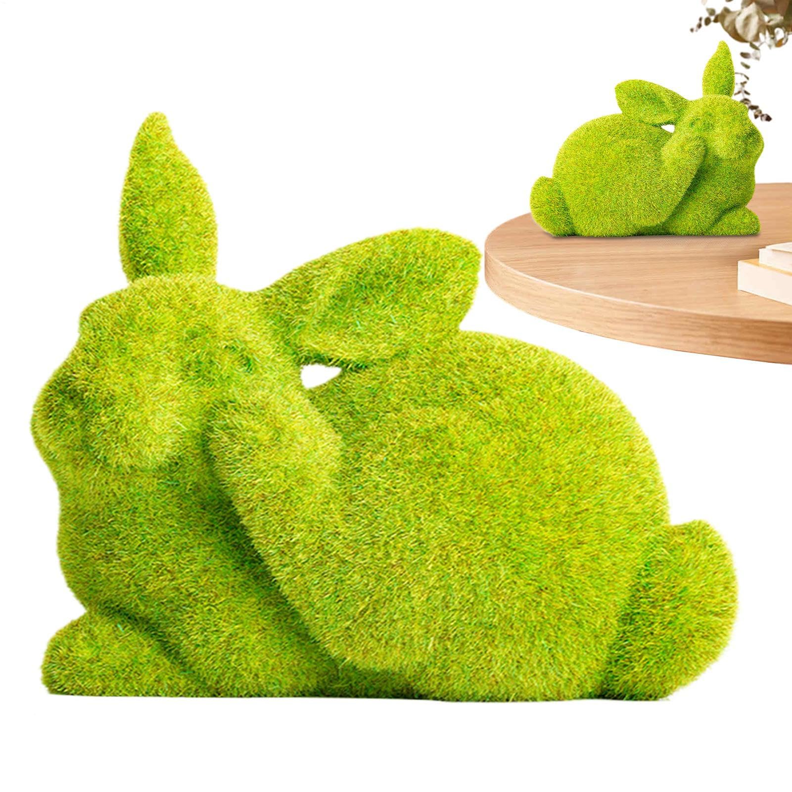 Lapin en mousse artificielle pour apporter une touche végétale sans entretien
