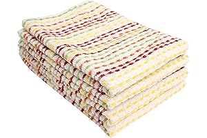 Ritz Pebble Bar Mop - Fall Color Dip Dye Decorative Terry Kitchen Towels