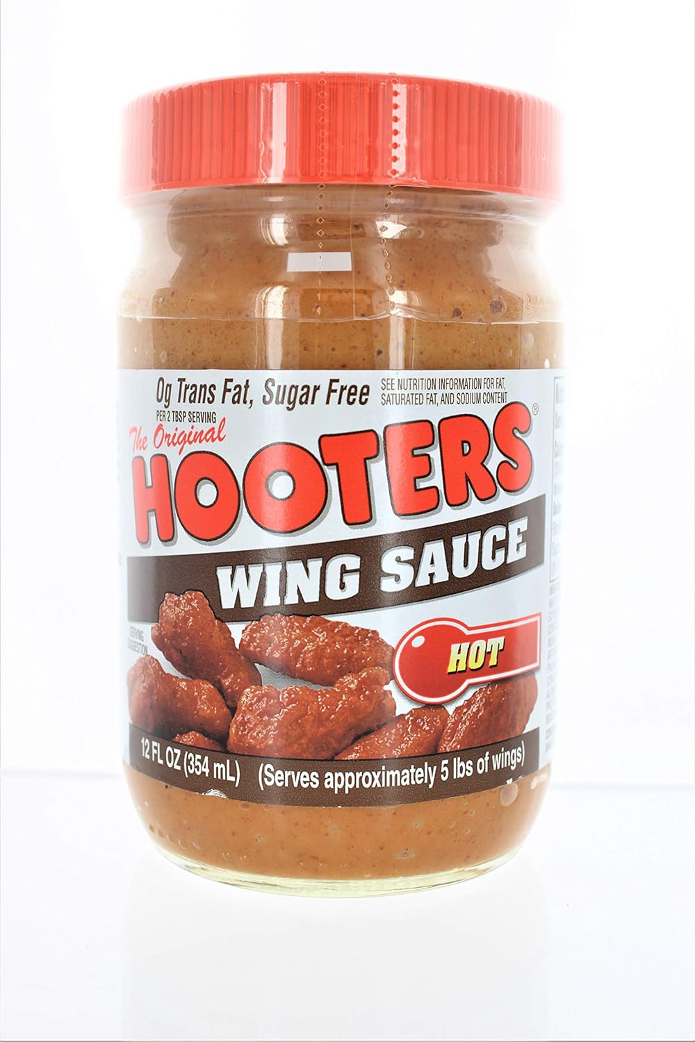 Hooters Sauce Wing Hot, 12 ounces (Pack of 1) Gourmet