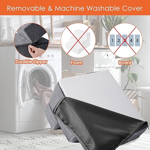 Miniatura 6 de EHEYCIGA Escaleras para perros pequeños, escaleras para perros de 5 escalones para camas altas y sofá, escalones plegables para mascotas para perros