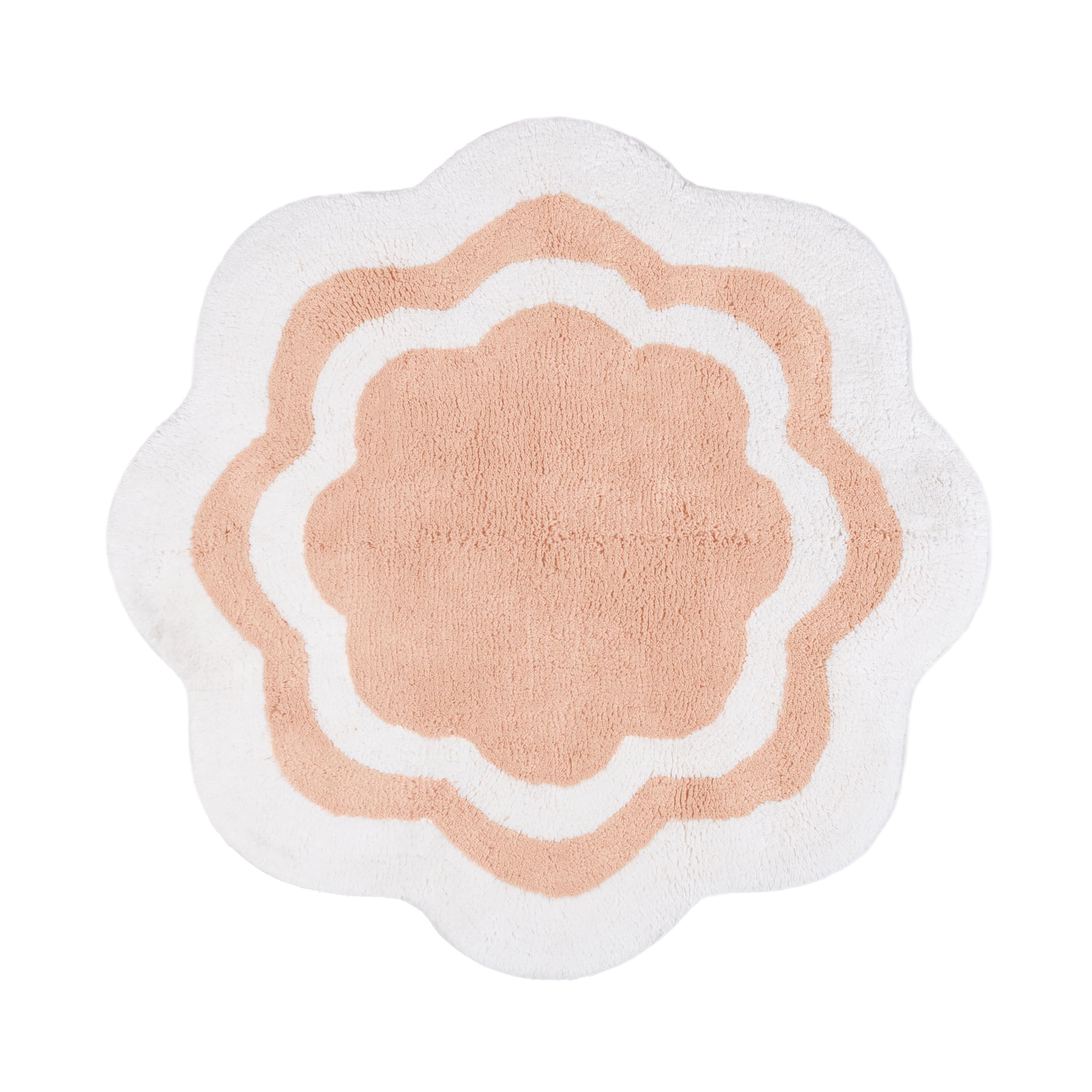 Sherry Kline Bathroom Rug, Water Absorbent Shower Mat, Hand Made Bath Accessories, Machine Washable Rugs, Bath Mat for Decor, Non Slip Floor Mats (32'