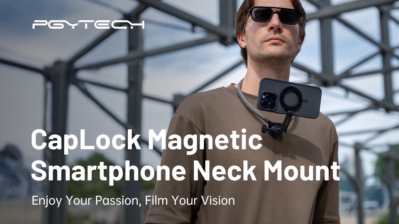 Amazon.com: PGYTECH CapLock Quick Release Magnetic Neck Mount