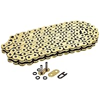 Vista 28 de NICHE Cadena de Anillo en X 520 Dorada 84 Eslabones con Eslabón Maestro de Conexión