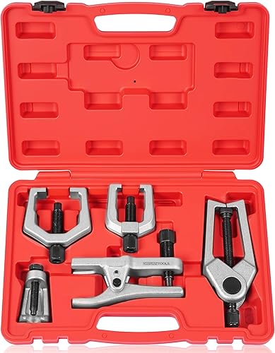 DAYUAN Kit de herramientas de servicio frontal profesional, extractor de brazo Pitman, separador de rótula, herramienta removedor de barra de