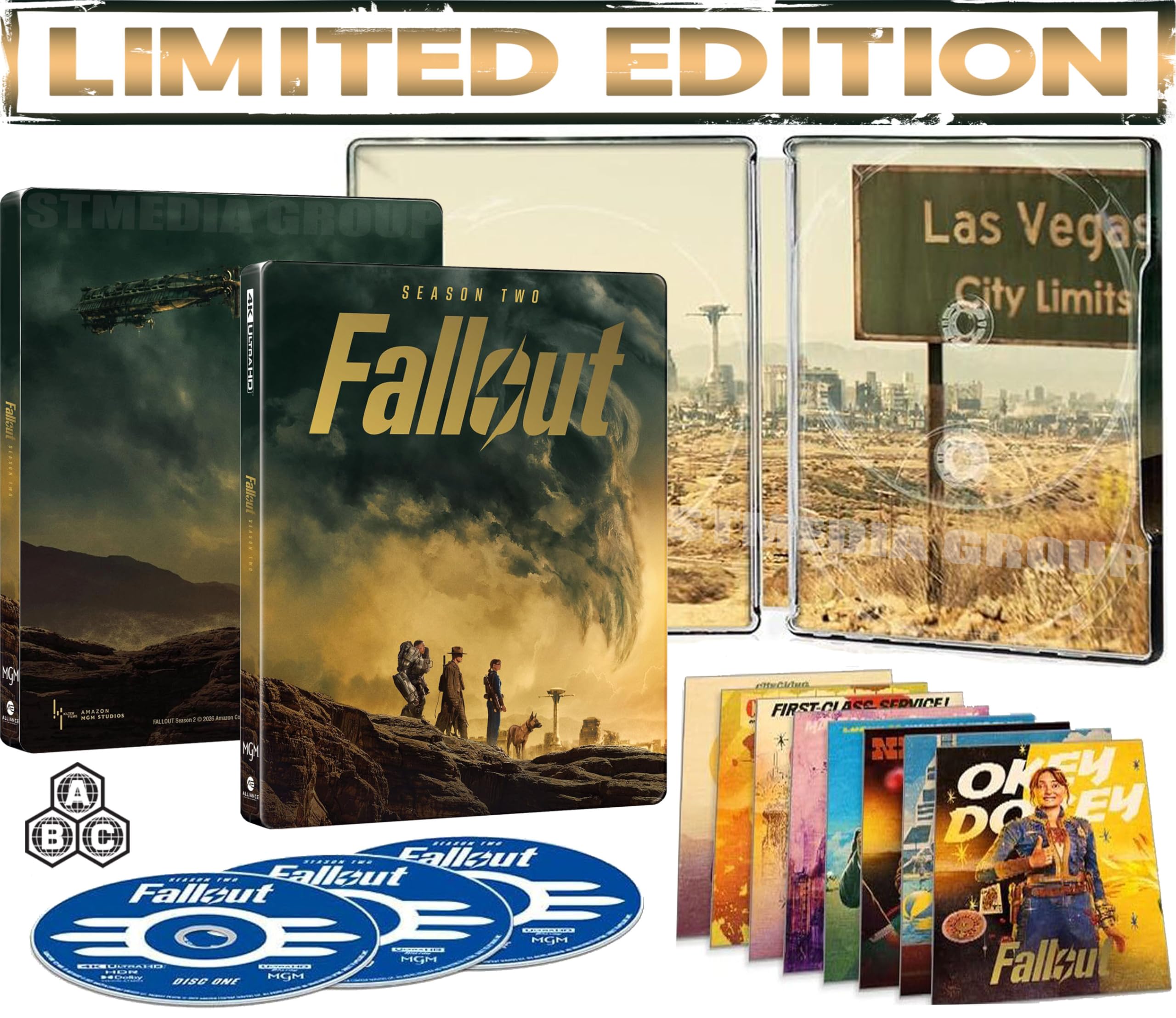 Fallout: Season Two (Limited Edition, SteelBook) [Special Features] [4K Ultra HD] [Region Free]