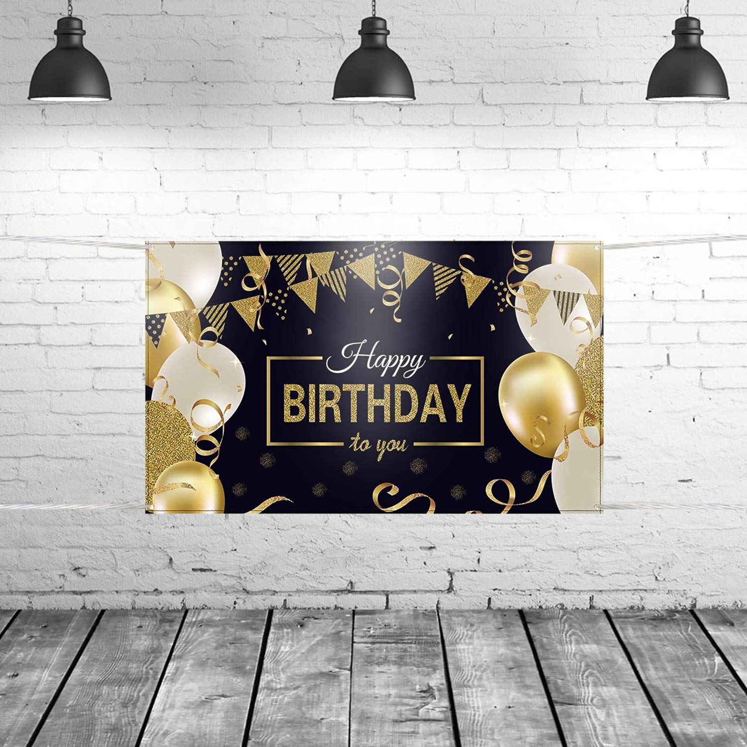 Buy Party Propz Happy Birthday Decorations Backdrop4Ft by3Ft for