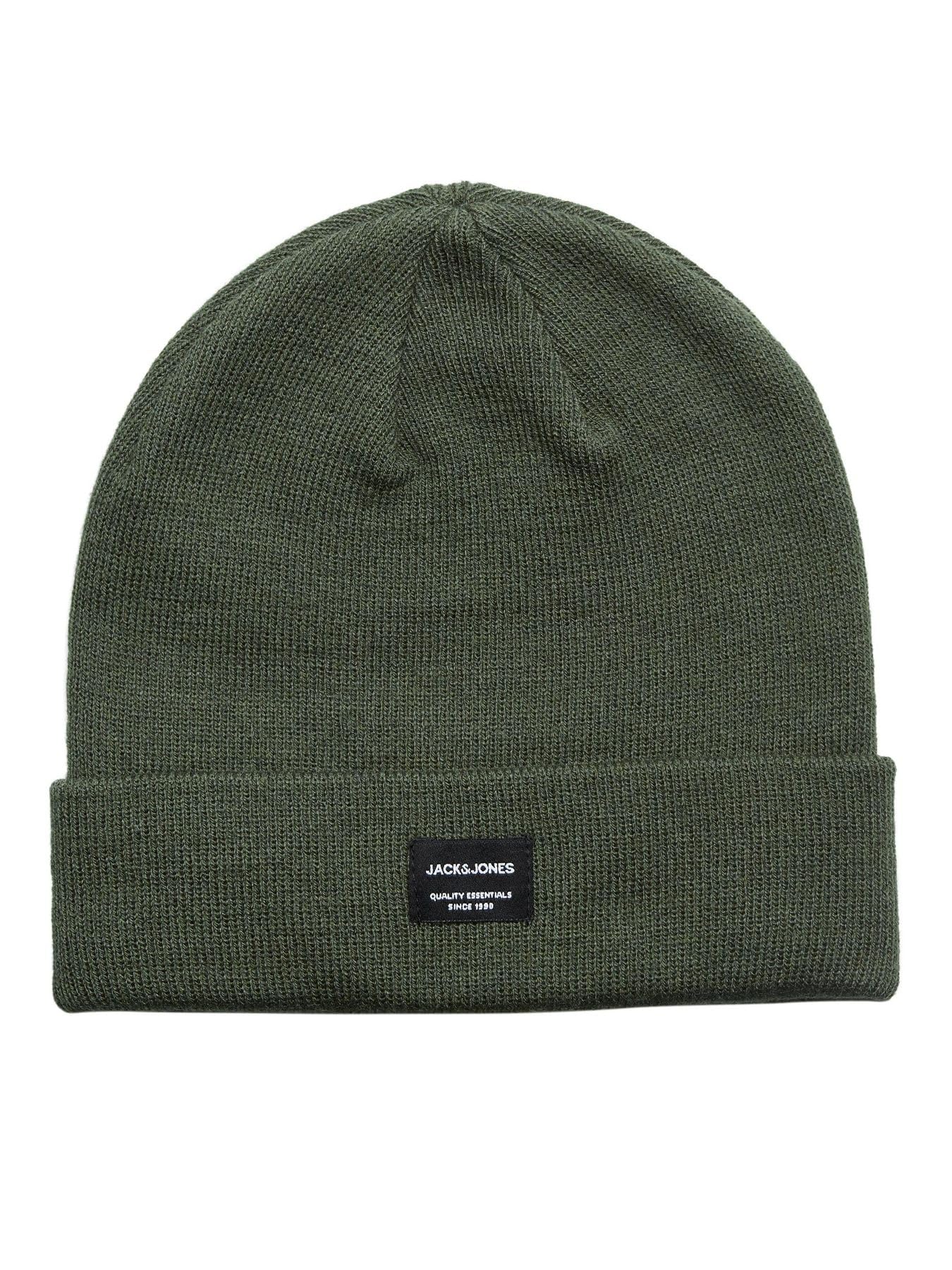 Jack & Jones Men's Jjdna Noos Beanie, Green (Forest Night), One Size UK