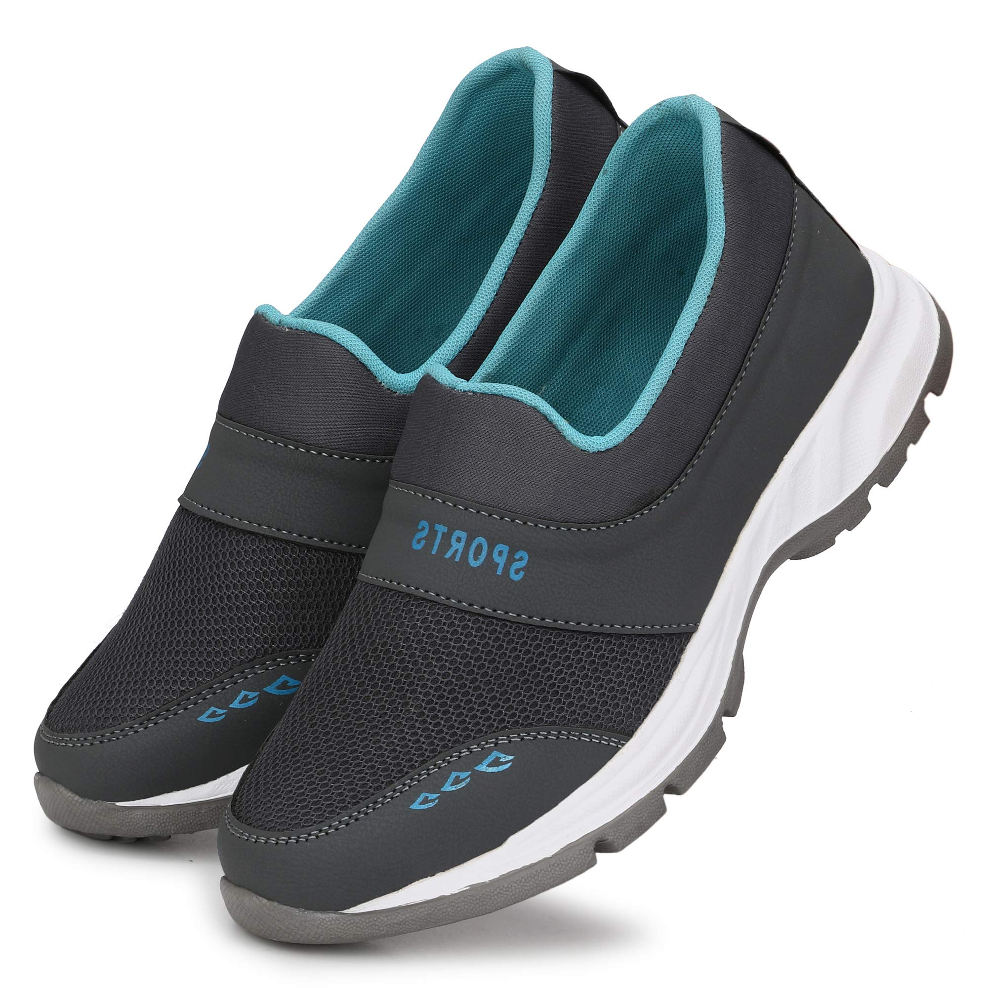 Mesh Grey Slip On Casual Wear Running Sports Shoes Shoe Island for Men (BAB7027-AZ), Size 10 UK/India (B0CY5H6JF2) Amazon Price History, Amazon Price Tracker