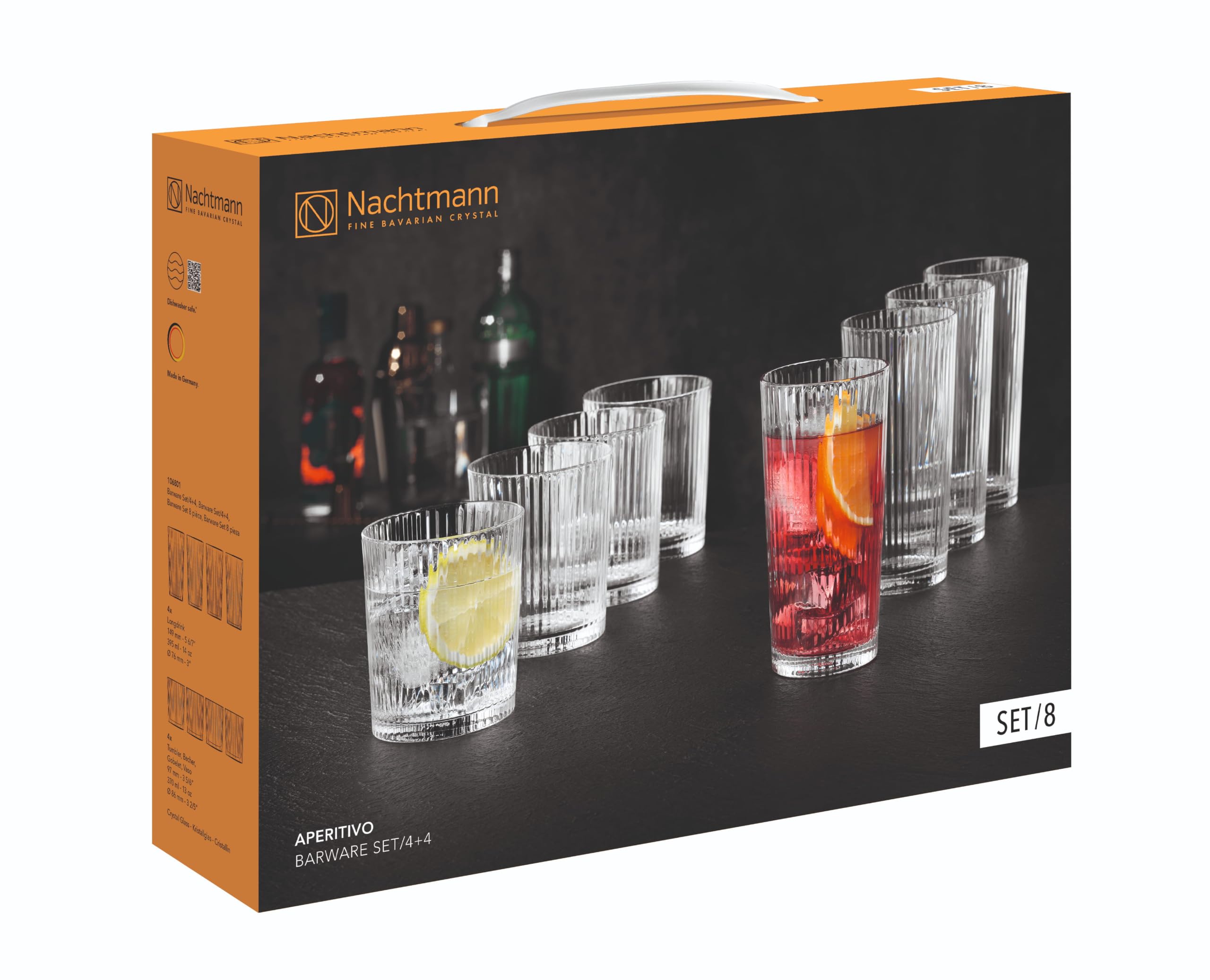 Nachtmann Aperitivo Barware 8-teiliges Set 106801