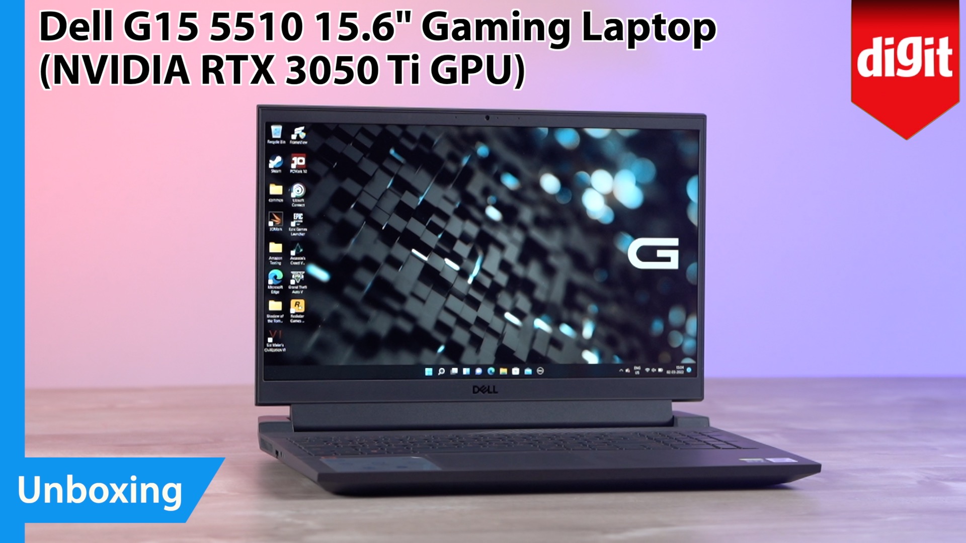 Dell G15 Intel i7-10870H 15.6 inches FHD Gaming Laptop (16GB DDR4