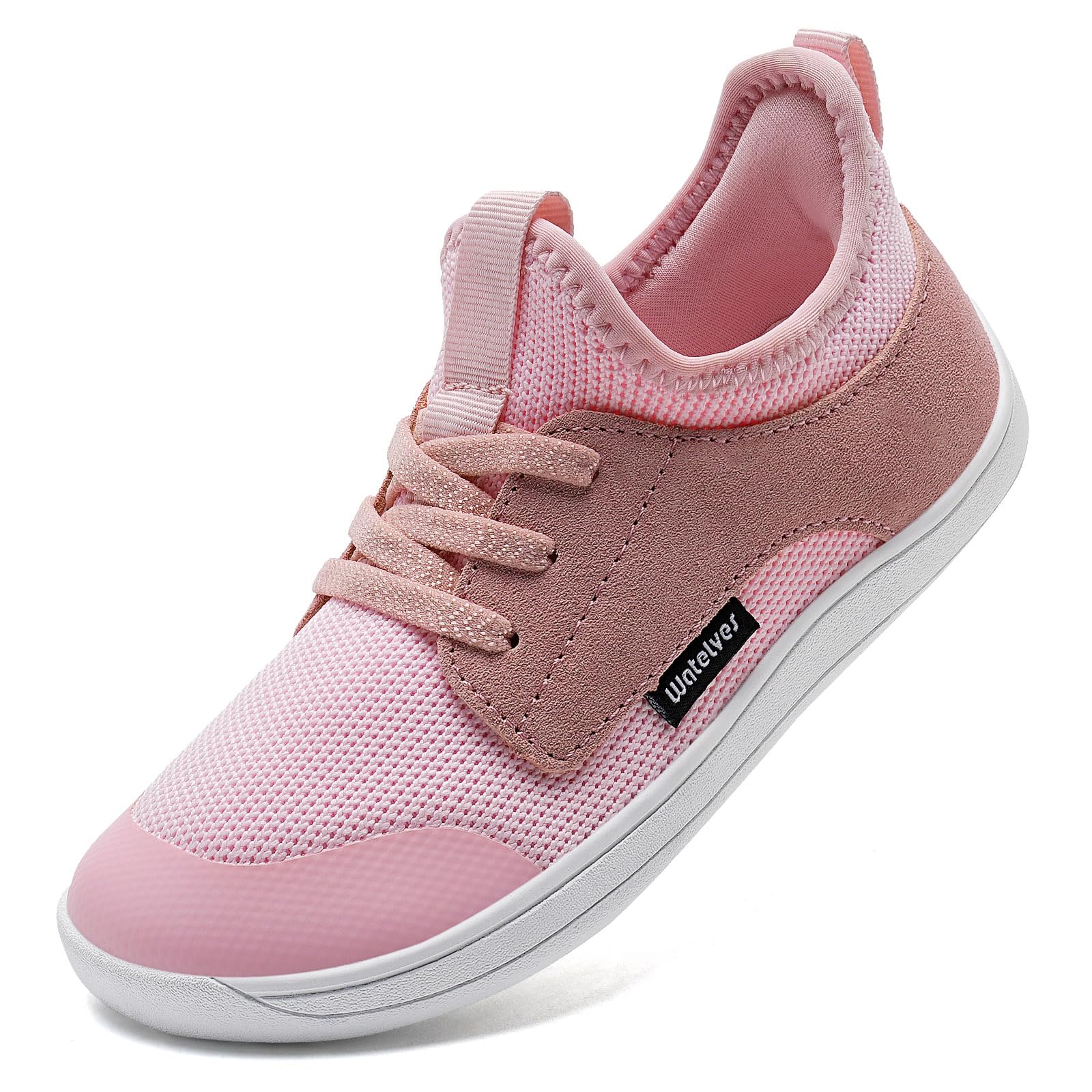 WateLves Kinder Barfußschuhe Breite Jungen Mädchen Kleinkind Barfussschuhe Minimalistische Barefoot Sneaker Hausschuhe Ohne Verschluss