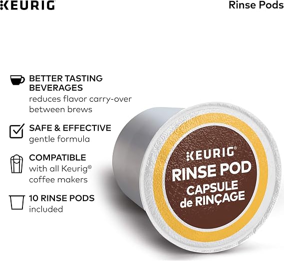 Keurig K-Supreme Single Serve K-Cup Pod Coffee Maker, MultiStream Technology, Black & Brewer Maintenance Kit, Includes Descaling Solution, Water Filter Cartridges & Rinse Pods