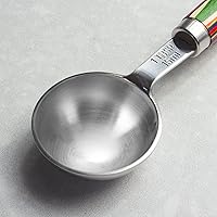 Vista 4 de Totally Bamboo Baltique Marrakesh Collection 4-Piece Measuring Spoon Set, Includes 1/4 Teaspoon, 1/2 Teaspoon, 1 Teaspoon & 1 Tablespoon