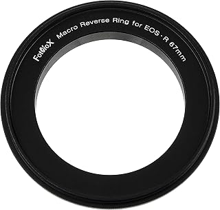 Macro Reverse Ring 67mm Compatible with Canon RF - Camera Mount to 67mm Filter Thread Adapter for Canon RF Mount Mirrorles... Price In India
